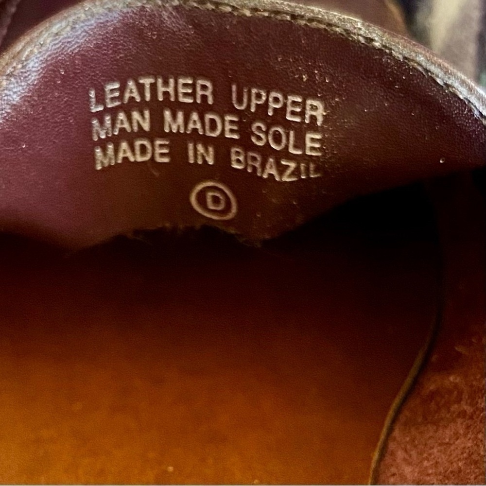 ETIENNE AIGNER Townsend Loafers Leather Slip-on Low Heel Brown Women Size 6N - Picture 12 of 12